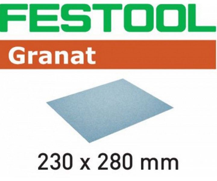 Фото Материал шлифовальный Festool Granat P100, компл. из 50 шт. 230x280 P100 GR/50 в интернет-магазине ToolHaus.ru