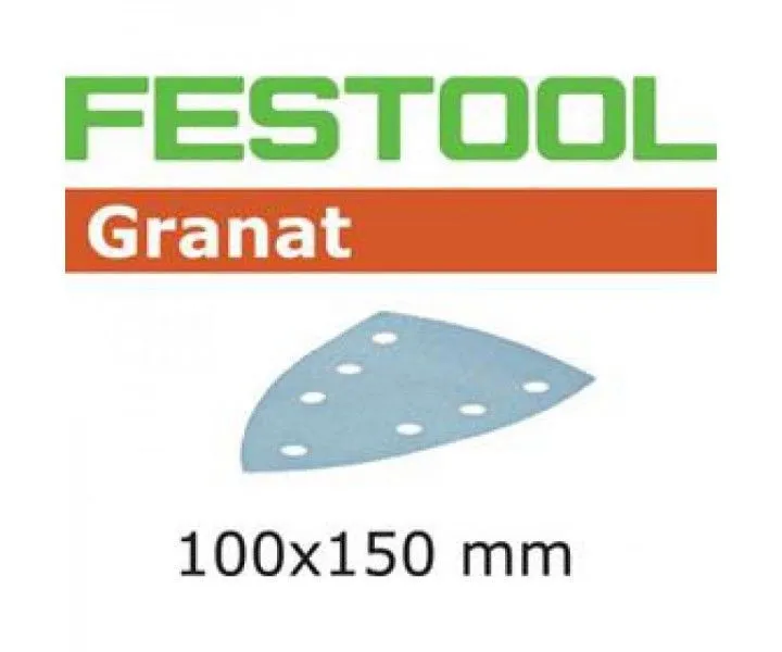 Фото Материал шлифовальный Festool Granat P 120, компл. из 10 шт.  STF DELTA/7 P 120 GR 10X в интернет-магазине ToolHaus.ru